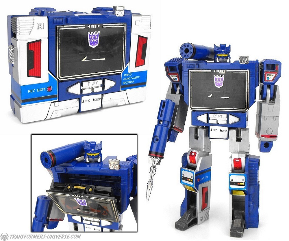 G1 Japan Super Robot Lifeform Transformers Soundwave (1985)