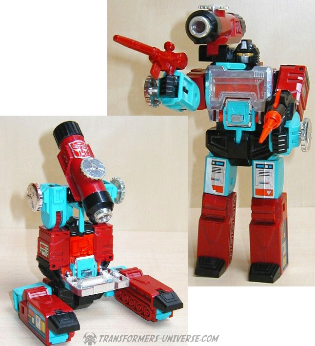 G1 Japan Super Robot Lifeform Transformers Perceptor (1985)